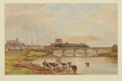 Carlisle from the Sands by William Henry Nutter